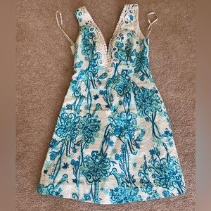 Lilly Pulitzer Fit and Flare Dress Size 2